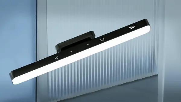 Lampka LED z magnetycznym uchwytem z wbudowaną baterią 2500mAh, do garderoby, do sypialni do czytania, do łazienki z możliwością ładowania USB-C